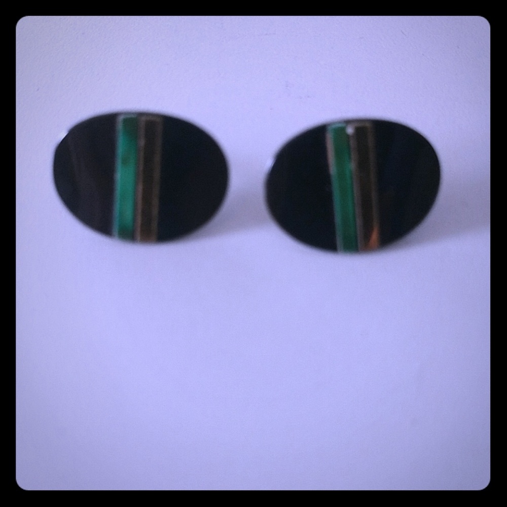 Black earrings